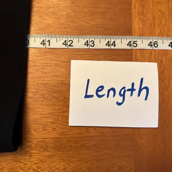 Closet London Black Puff gathered sleeve dress Large UK 16 US 12 zip back - Picture 4 of 9